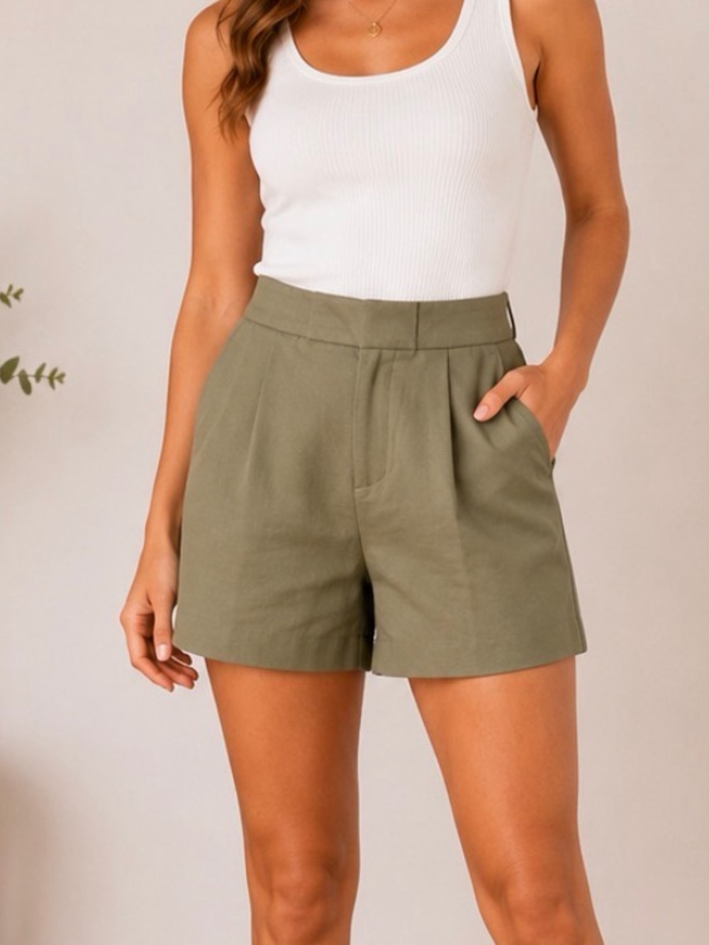 A New Day NWT High Waist Summer Dress Shorts – Olive Grove